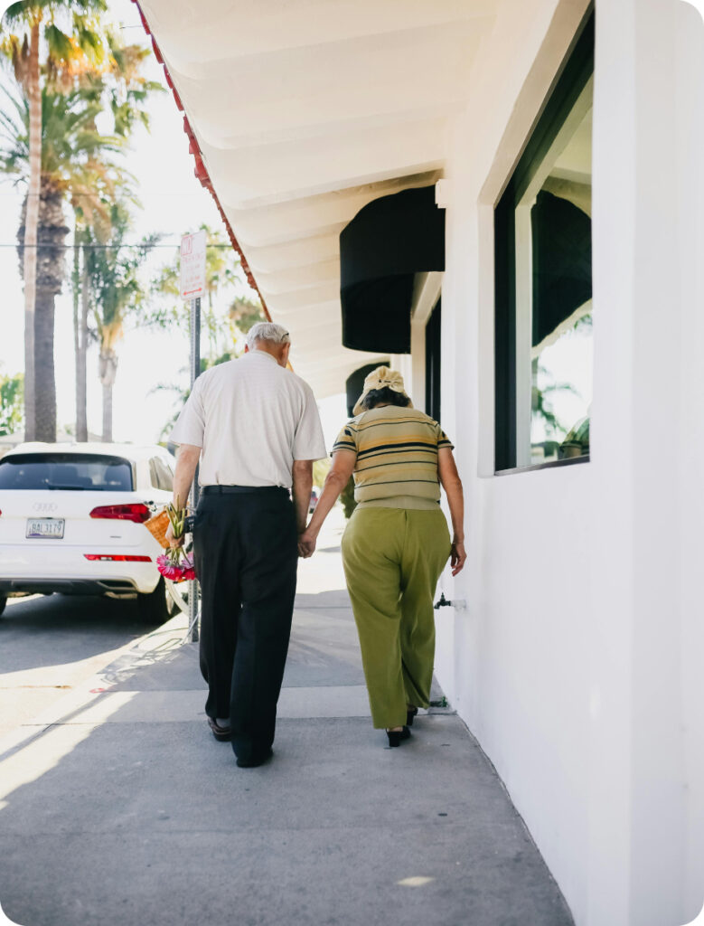 retired couple