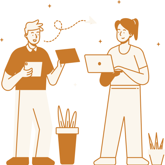 illustration of people